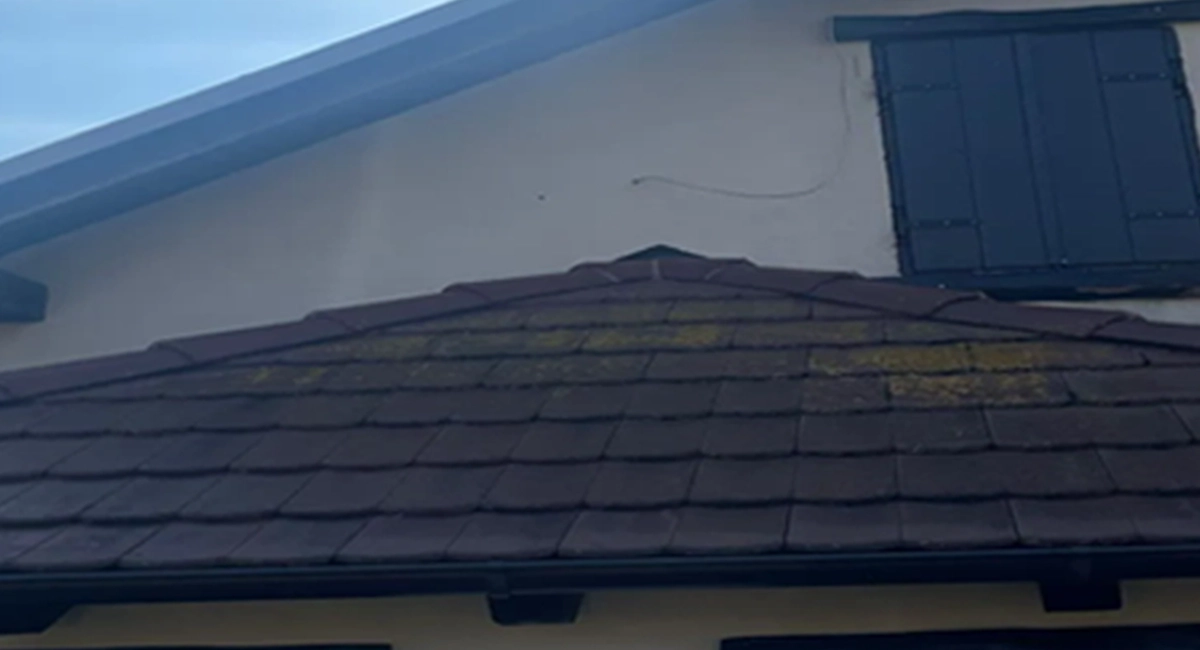 Krov nakon čišćenja