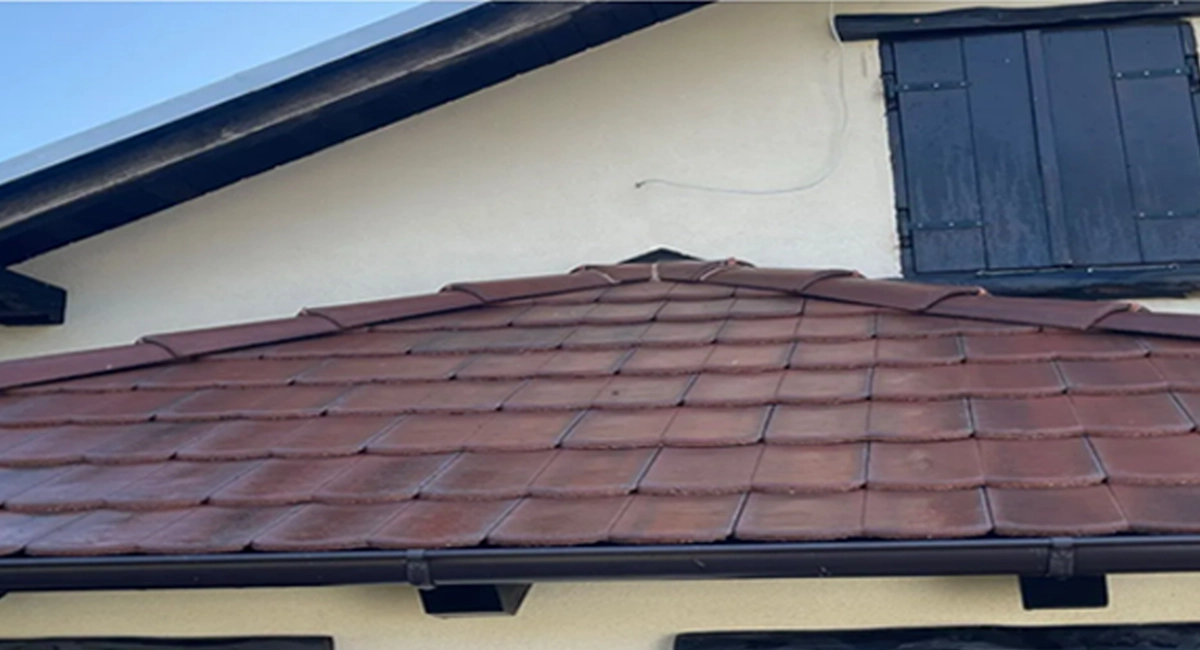 Krov prije čišćenja